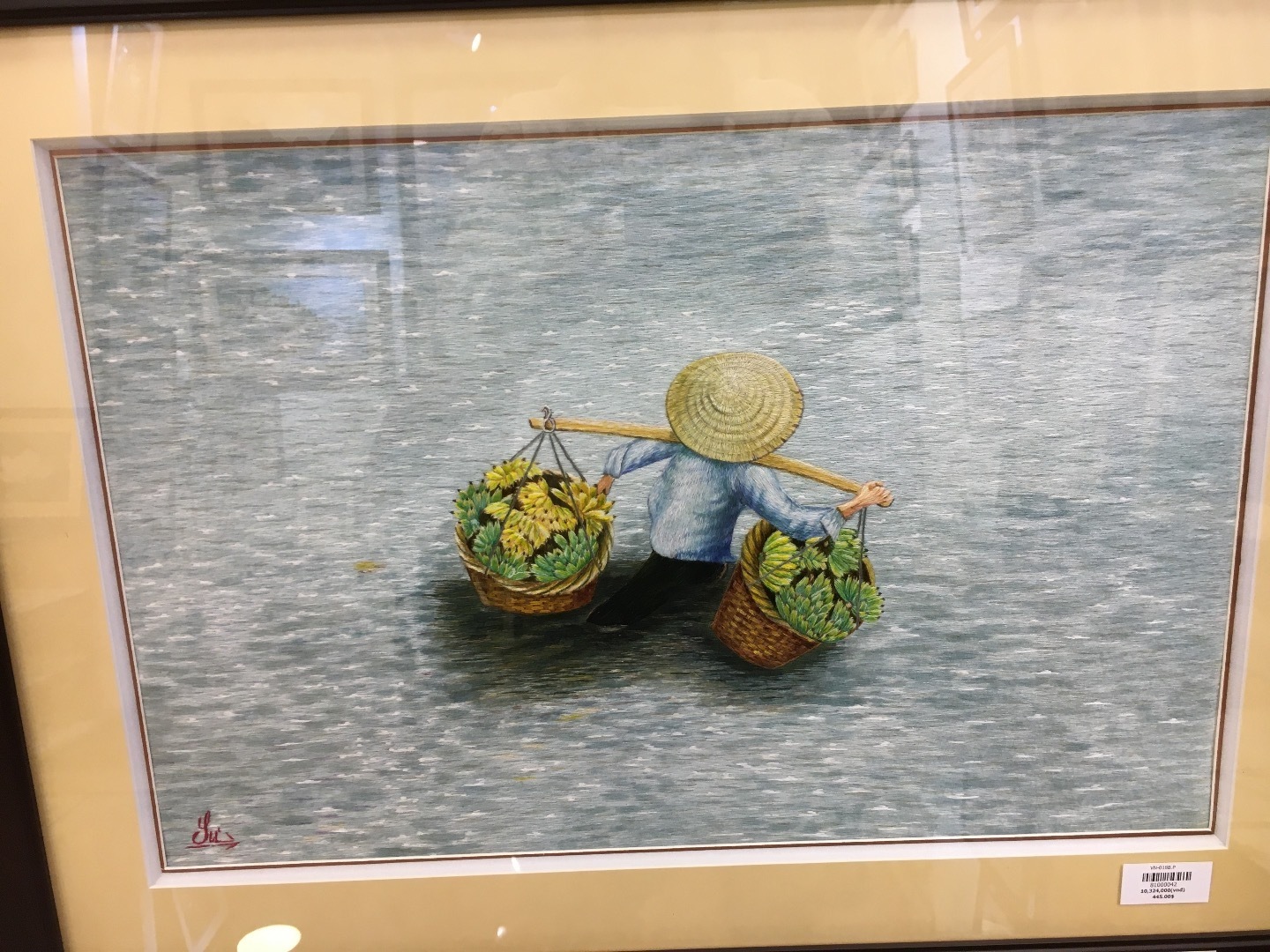 刺繍絵を買う: のんびりハノイ暮らし